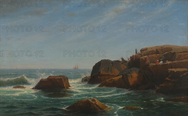 Castle Rock, Nahant, 1865.