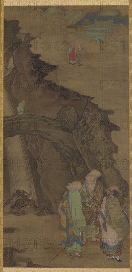 The Rock Bridge at Mount Tiantai, 1178.