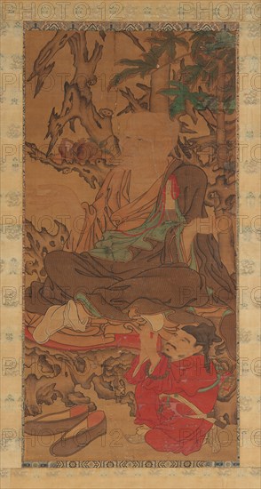 Luohan and Attendant, 1368-1644.