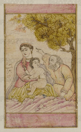 The Holy Family (after a European design), 17th century.