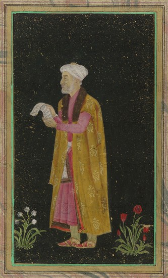 A portrait of I'timad ad-Dawlah, 18th century.