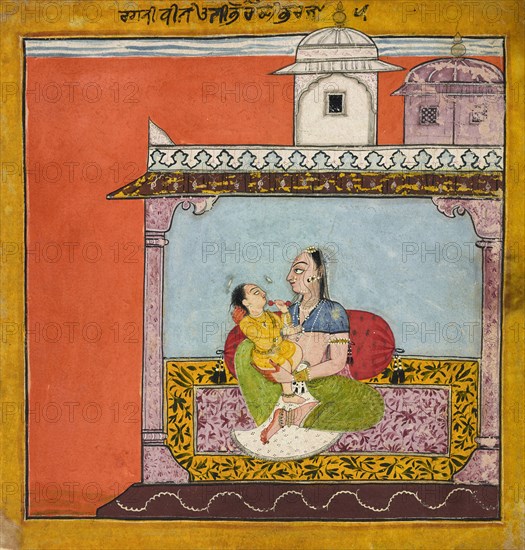 Vilaval Ragini, from a Ragamala, ca. 1690-95.