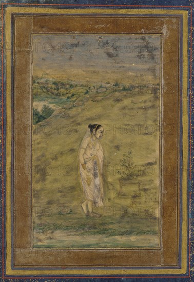 A girl by the waterside, early 17th century.