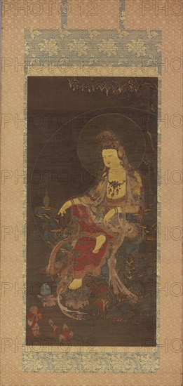 Water-Moon Avalokiteshvara (Suwol Gwaneum bosal), mid-14th century.