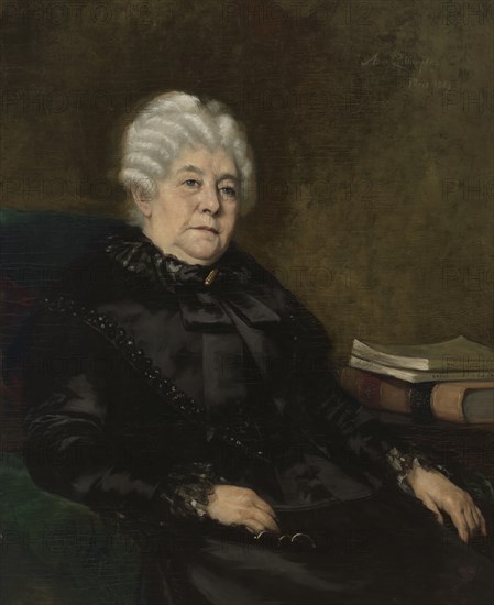 Elizabeth Cady Stanton, 1889.