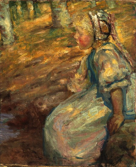 Peasant Girl, 1900.