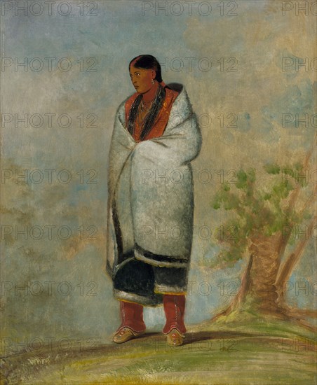 Wa-quóth-e-qua, The Buck's Wife, Wife of the Whale, 1835.