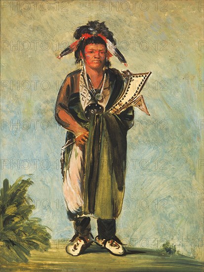 Wah-kón-ze-kaw, The Snake, 1828.