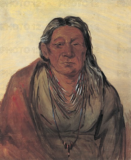 Wah-pe-séh-see, Mother of the Chief, 1830.