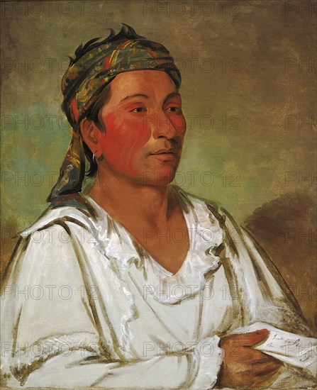 Lay-lóo-ah-pee-ái-shee-kaw, Grass, Bush, and Blossom, Semicivilized, 1830.