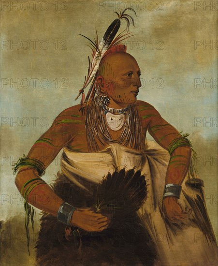 Wa-ho-béck-ee, a Handsome Brave, 1834.