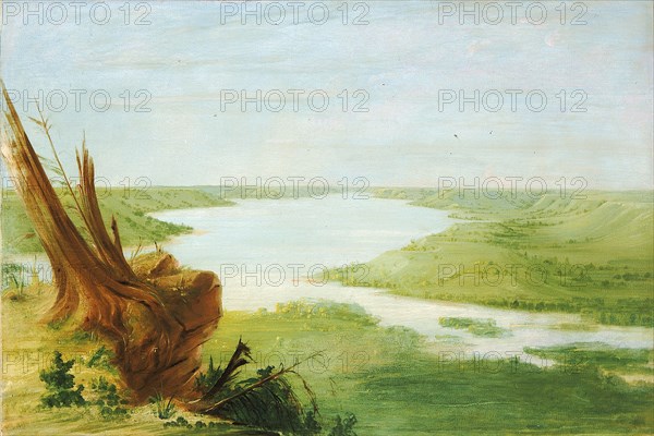 View on Lake St. Croix, Upper Mississippi, 1835-1836.
