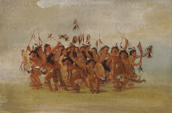 Scalp Dance, Mouth of the Teton River, 1835-1837.