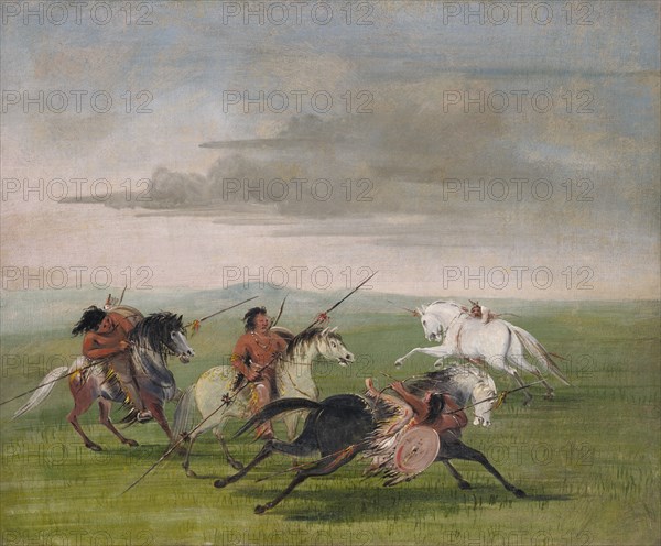 Comanche Feats of Horsemanship, 1834-1835.