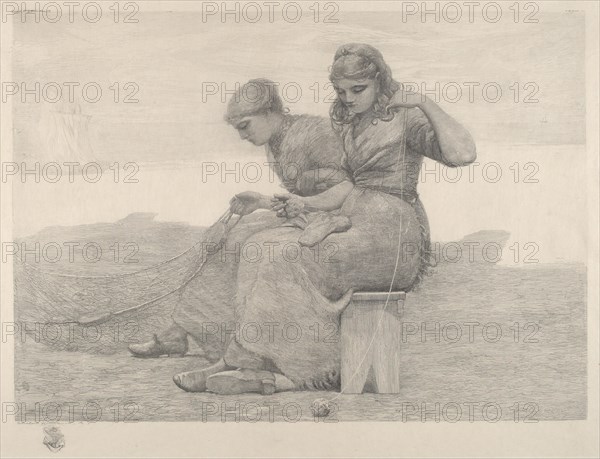 Mending Nets, 1888.