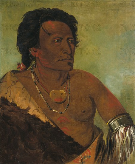 Sky-se-ró-ka, Second Chief of the Tribe, 1834.