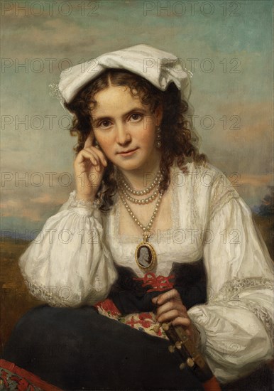 Vinnie Ream, ca. 1870.