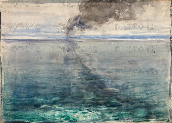 Crossing the Atlantic (Return Home), 1894.