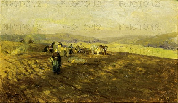 Potato Gleaners, n.d.