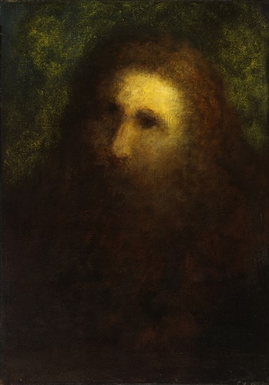 Portrait of Albert Pinkham Ryder, n.d. Formerly attributed to Robert Loftin Newman (1827-1912).