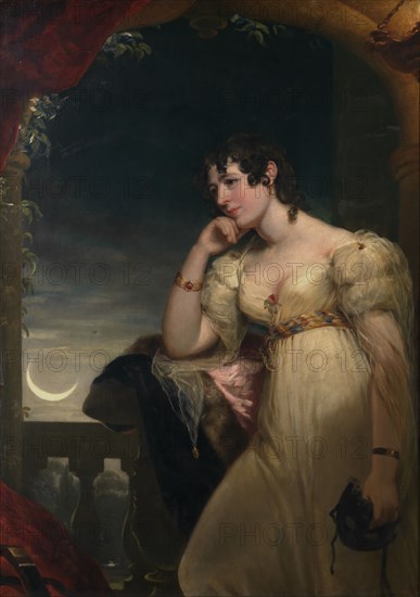 Lady Essex as Juliet, ca. 1810-1815. [By a follower of Sir Thomas Lawrence].