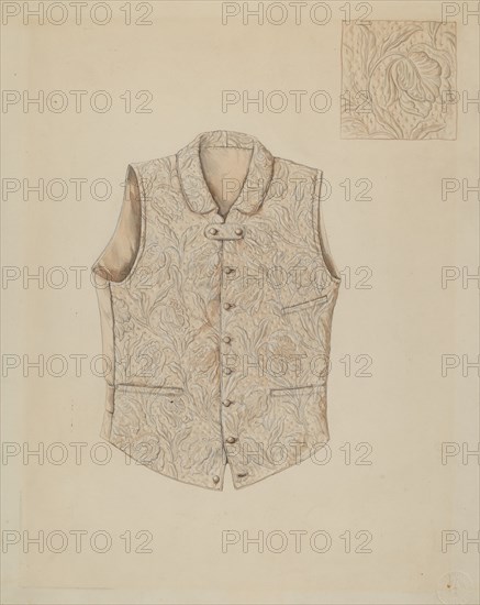 Vest, c. 1936.