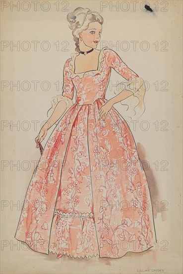 Dress, c. 1936.