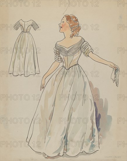 Dress, c. 1936.