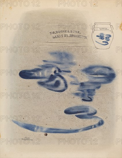 Crock, probably 1937/1938.