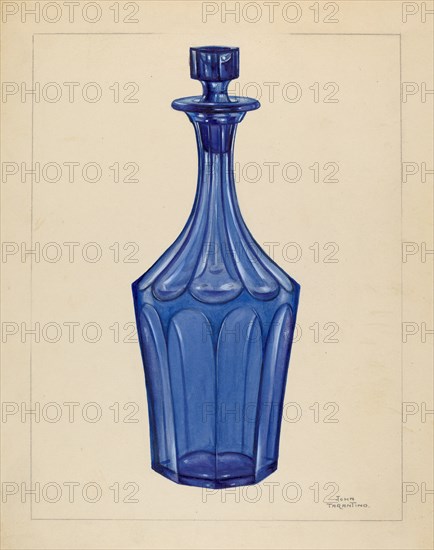 Decanter, c. 1936.