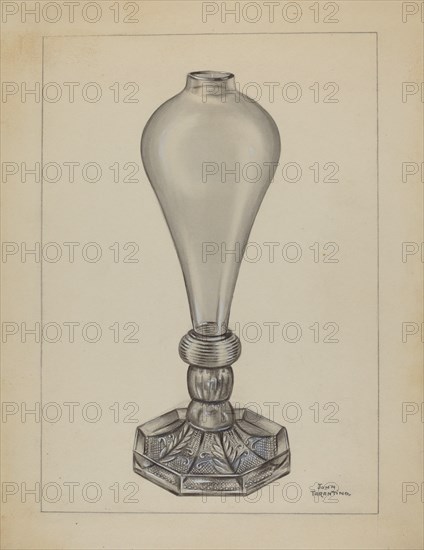 Lamp, c. 1940.