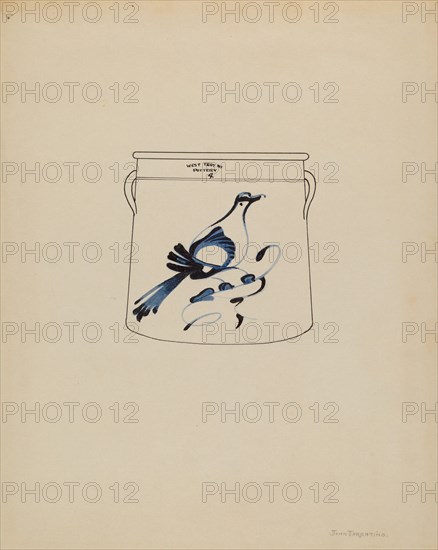 Crock, c. 1940.