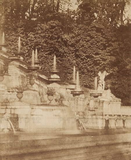 Cascade at the Chateau de St. Cloud, c.1854.