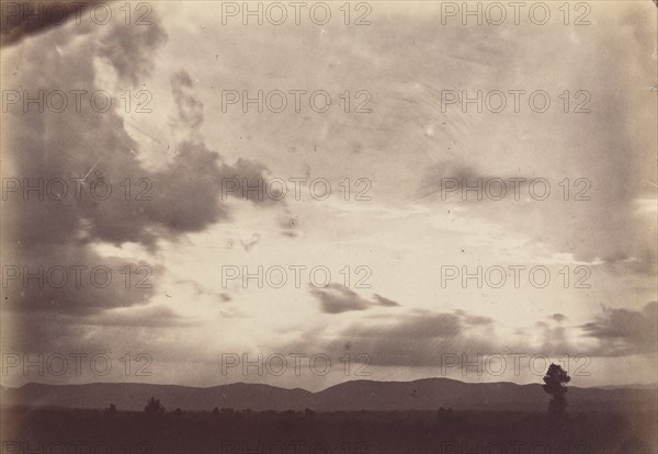 Cloud Study, Roman Campagna, c. 1860.