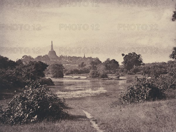 Rangoon: View near the Lake, November 1855.