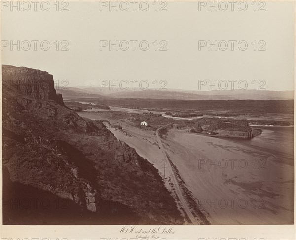 Mt. Hood and the Dalles, Columbia River, 1867.