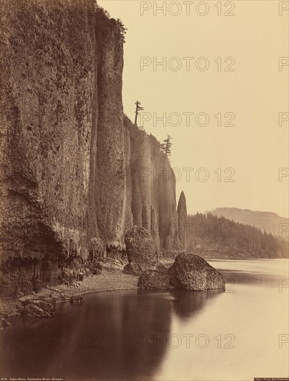 Cape Horn, Columbia River, Oregon, 1867.