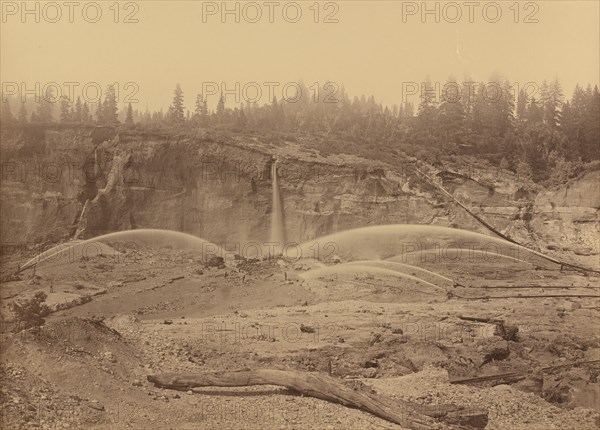 Malakoff Diggins, North Bloomfield, Nevada County, 1871.