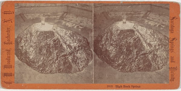 Saratoga Springs and Vicinity, c. 1860.