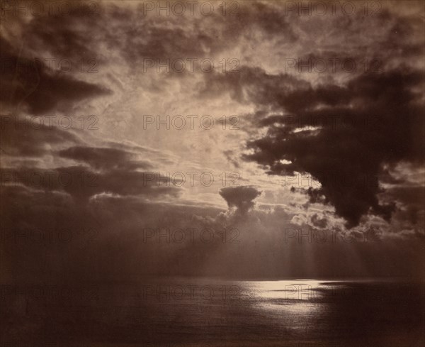 Sunset at Sea, 1860s.