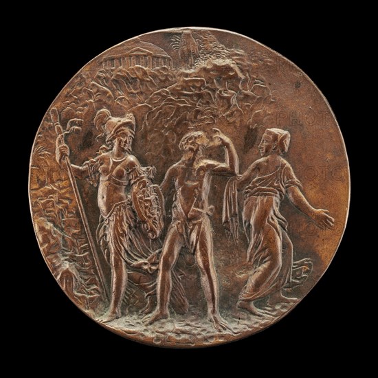 Minerva, Hercules, and Vice [reverse], c. 1571.