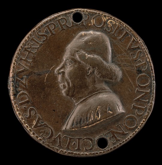 Luca de'Zuhari [obverse], probably 1490/1520.