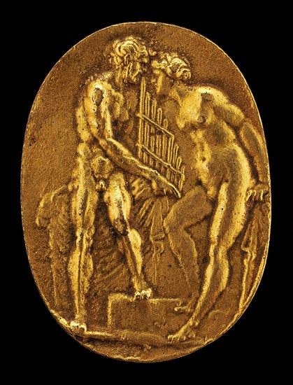 Pan and Syrinx, mid 16th century.