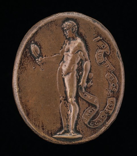 Allegorical Male Figure.