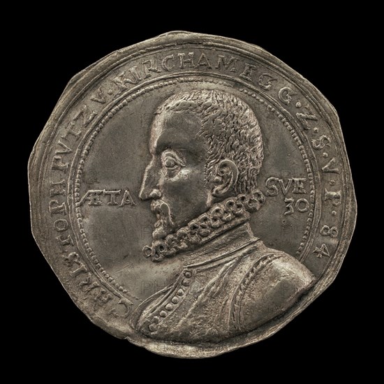 Christoph Putz von Kirchameg, Mint Master in Prague 1590, 1584. Possibly by Karl von Bieberstein.