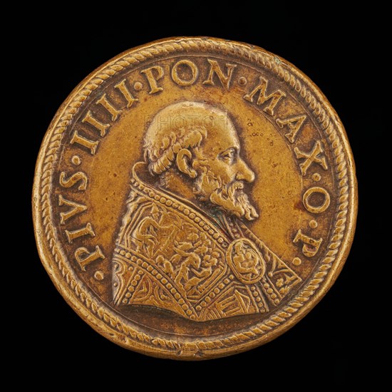 Pius IV (Giovanni Angelo de' Medici, 1499-1565), Pope 1559 [obverse], 1561.