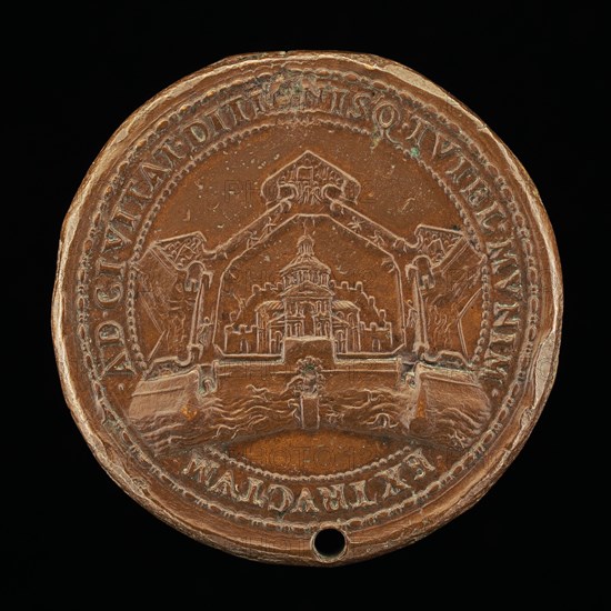 Citadel of Parma [reverse], 1545/1547.