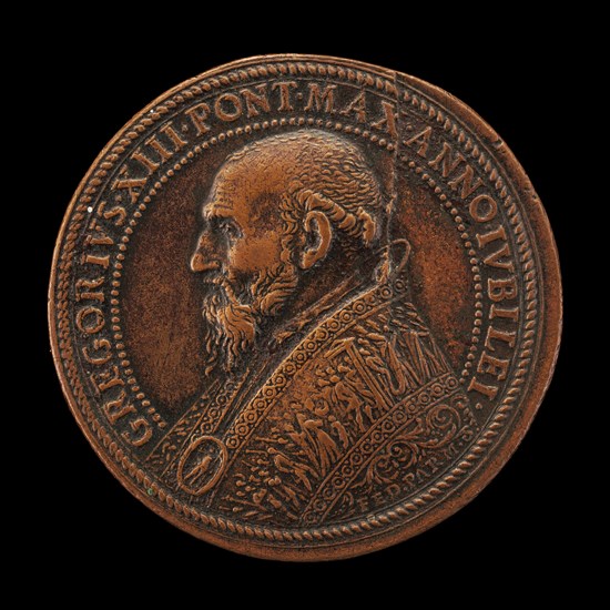 Gregory XIII (Ugo Buoncompagni, 1502-1585), Pope 1572 [obverse], 1575.