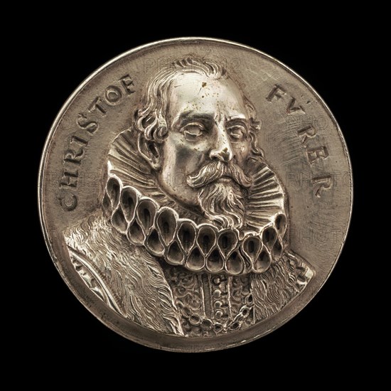 Cristoph Fürer von Haimendorf, 1578-1653, Patrician of Nuremberg [obverse], 1645.