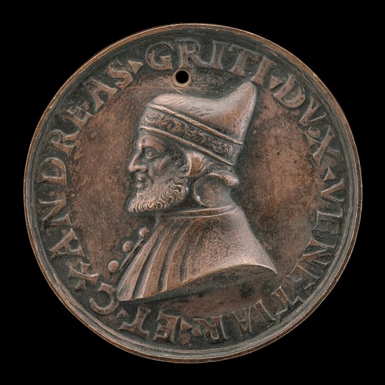 Andrea Gritti, 1455-1538, Doge of Venice 1523 [obverse], probably 1538.